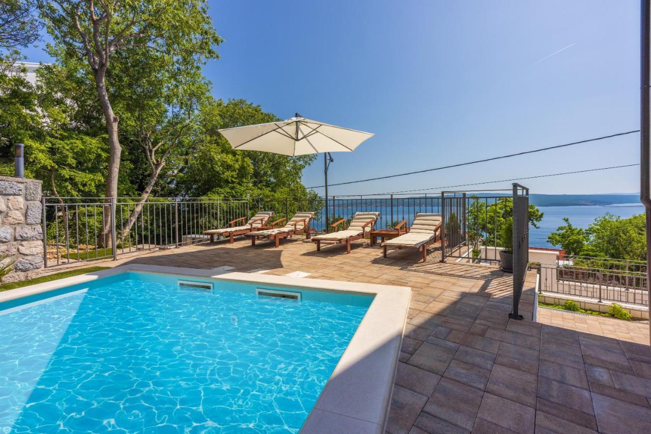 Villa Antani With Heated Pool, Sauna & Jacuzzi Crikvenica Εξωτερικό φωτογραφία