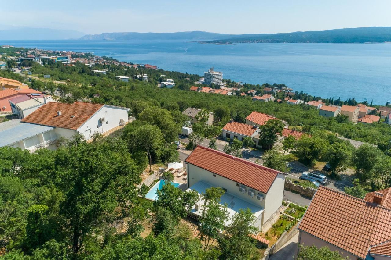 Villa Antani With Heated Pool, Sauna & Jacuzzi Crikvenica Εξωτερικό φωτογραφία